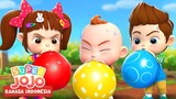 Balon Besar Terbang | Balon Warna-warni | Lagu Anak-anak | Super JoJo Bahasa Indonesia
