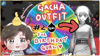 GACHA OUTFIT FASHION FOR BIRTHDAY GURL YATO KAGURA GINTAMA 🎊🥳✨🥰💃 [SPIN D' WHEEL #2]