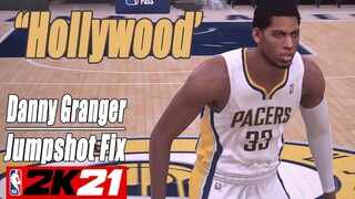 Danny Granger Jumpshot Fix NBA2K21 with Side-by-Side Comparison