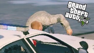 GTA5 Online Funny Moments - Trying to get a tank | Inside The Military Base