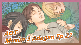 [Attack on Titan] Musim 3 Adegan Ep 22, Ketika Eren Mengamati Laut