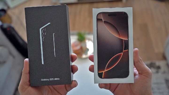 4 Months Later : Comparison Samsung S25 Ultra vs iPhone 16 Pro Max