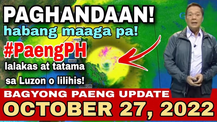 BAGYONG PAENG, TATAMA SA LUZON! ⚠️😱 | ULAT PANAHON NGAYON | WEATHER UPDATE TODAY | WEATHER TODAY