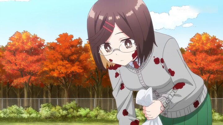 New April: Female ninja has conceptual ninjutsu that turns the entire building into leaves