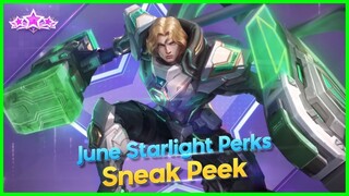 June 2022 Starlight Perks Sneak Peek | Tigreal Galactic Marshal | MLBB