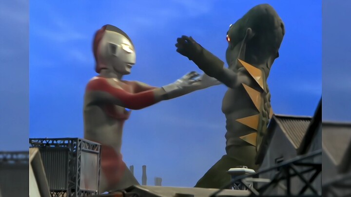 [Image Quality Restoration] Ultraman Jack VS Squidward Meshiai Nebula