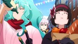 Tomoe and Mio Enjoying The School Festival - Tsukimichi Moonlit Fantasy Season 2 Episode 13