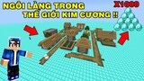 Mình Đã Thử Thách Sinh Tồn | Ngôi Làng Thế Giới Kim Cương | TRONG MINECRAFRFT PE..!!