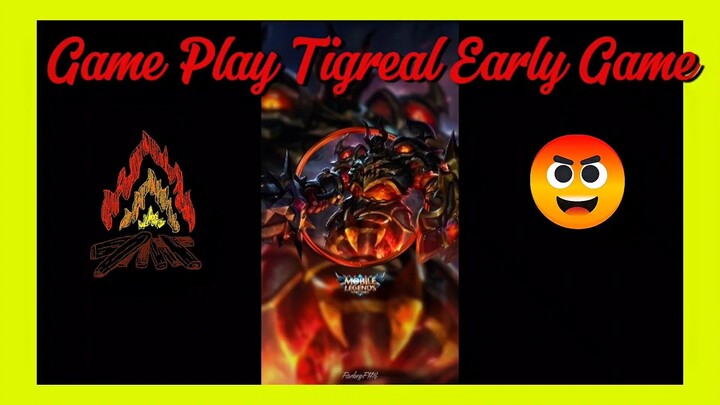 GamePlay Tigreal Supaya Cepet Rank Mitick !!!!!!! Jangan Lupa Di Pelajari Baik Baik !!!😎