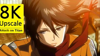 [Khung hình 8K48] "Đại chiến Titan" Season 1 Bộ sưu tập OP+ED Sửa chữa AI và phiên bản nâng cao chất