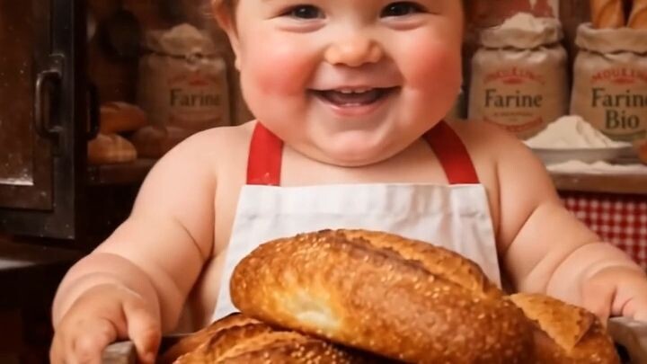 Funny Baby Baker Bakes Up Chaos! Baby Boss Bakery Comedy 😂🍞
