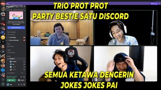 PODCAST TRIO PROT PROT PAI ALBERT HENGKY | BEGINI JADINYA KALAU MEREKA SATU DISCORD RUSUH KOCAK 😂😂