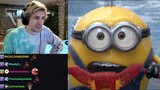 xQc reacts to Minions: The Rise of Gru | The Lyrical Lemonade Trailer