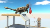 Shooting at Giants from Unfinished Building - Animal Revolt Battle Simulator