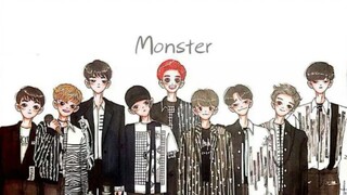 لا عجب أنهم EXO! الجزء الفردي المسجل من أغنية EXO "Monster" الذي كشف عنه الملحن LDN NOISE، بمجرد فتح