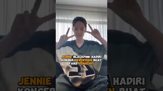 #jennie #blackpink hadiri konser #seventeen buat fans terkejut #shorts #kpop #viral #woozi #mingyu