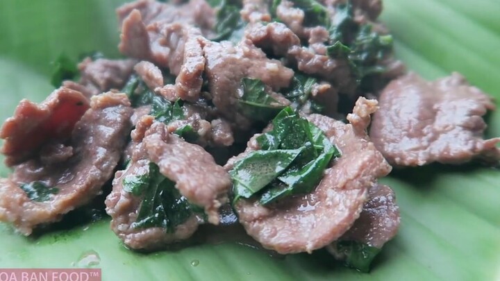 THỊT TRÂU XÀO LÁ LỐT