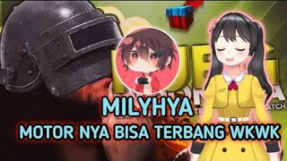 REACTION BANG MANCA LAGI YUK - PUBG Indonesia @MILYHYA  CAPEK BANGET KETAWA @Mily Anatasya Ch.