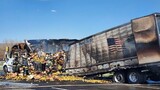 TOP 10 Dangerous Truck Crash Compilation 2022 - Crazy Truck Crashes - IDIOT TRUCK DRIVERS FAILS 2022