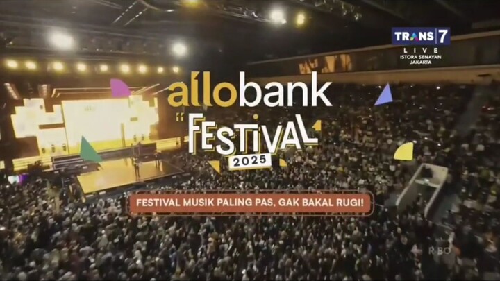 Allo Bank Festival °Hari pertama° | Sabtu  21 Juni 2025  Durasi Penuh (Tampa iklan 480p)
