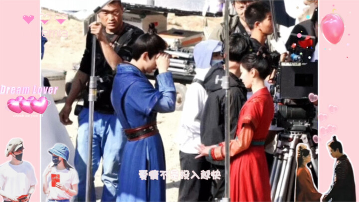 【白敬亭x宋轶｜长风渡路透糖点合集】生活太苦！进来补充糖分！真情侣就是甜！