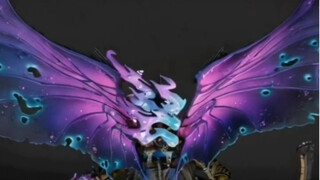 [elminiaturista] A small clip of the wing painting of the Warhammer 40K Death Guard Mortarion, inspi