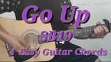 Go Up - SB19 Easy Guitar Chords /Guitar Tutorial