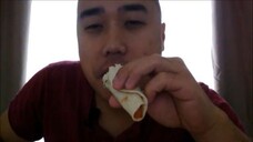 ASMR EATING SOUNDS - SMOKED SALMON WRAPS