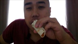 ASMR EATING SOUNDS - SMOKED SALMON WRAPS