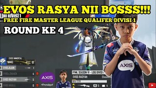 EVOS RASYAH NII BOS!! FFML Season 6 Divisi Qualifers Divisi 1 - Garena free fire