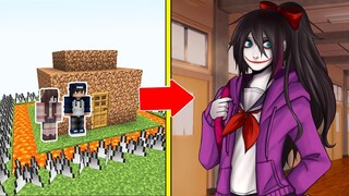 Nina The Killer Tấn Công Nhà Được Bảo Vệ Bởi bqThanh và Ốc Trong Minecraft