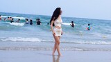 Vietnam Beach Scenes Walking Around See SO Many Beautiful Girls Relaxing, Chilling On Beach