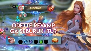 REVIEW ODETTE REVAMP!! TES BUILD BARU?? MLBB