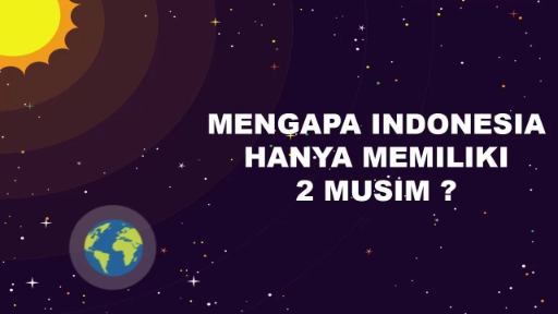 ingin tahu (mengapa indonesia memiliki 2 musim)