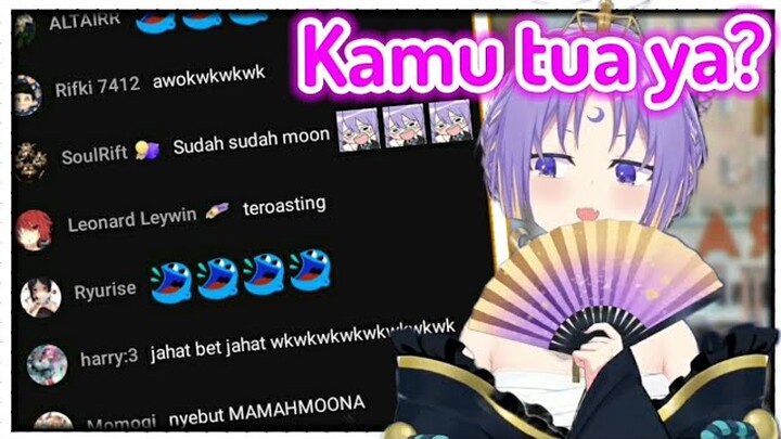 Moonafic ini cuma mau bercerita malah di roasting sama Moona🤣