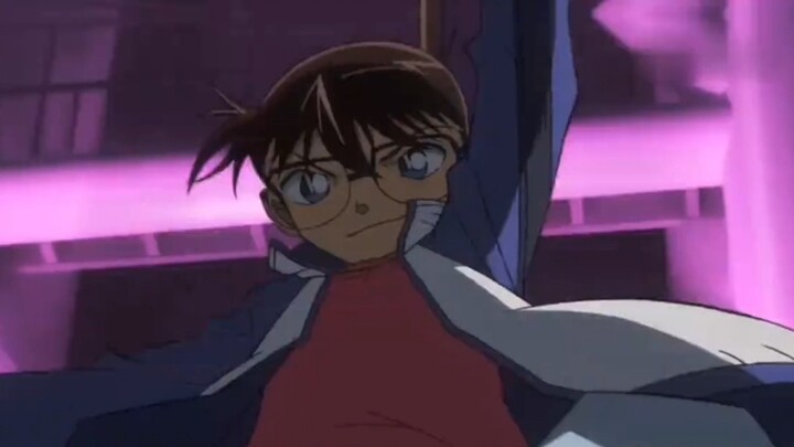 "Shinichi saved Xiaolan and saved you just for the sake of convenience."