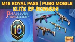 M18 ROYALE PASS PUBG MOBILE | ELITE RP REWARDS