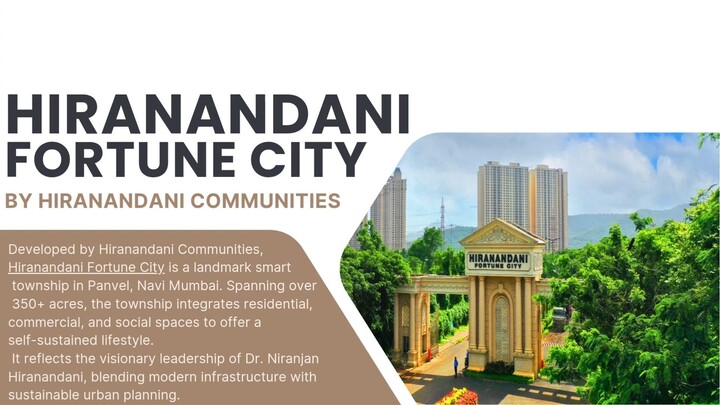 Hiranandani Fortune City – By Hiranandani Communities