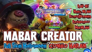 Tim Halloween Tersadis! RAF-MY & Cyclops Bantai Lawan, Mabar BRUTAL di Bstation Bersama Kreator⁉️