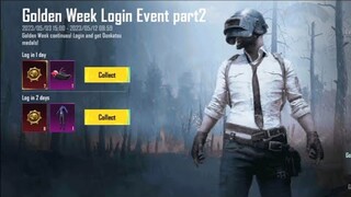 New Event Today Get Free 15 Donkatsu Medal | Get Legend Set | Golden Week Login Event part2 PUBG Kr