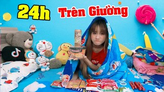 Thử Thách 24h Sống Trên Giường - Vê Vê Channel