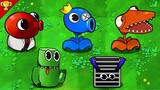 Plants vs Zombies : Roblox Rainbow Friends Team Use Plant Food ( pvz Epic Mod 2022 )