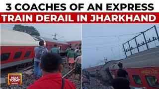 3 Coaches Of Howrah-CSMT Express Train Derail In Jharkhand, 6 Injured