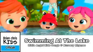 Swimming At The Lake | Little Angel Kids Songs & Nursery Rhymes