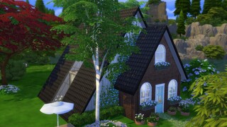 A-Frame House (NO CC) - TS4 [SPEED BUILD]