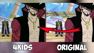 One Piece censorship comparison