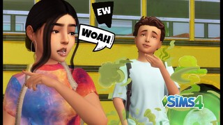 PUBERTY | BODY ODOR: YOU STINK! | SIMS 4 STORY