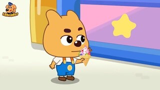 Stair Slide Adventure | Fun Story | Safety Rules for Kids | Sheriff Labrador