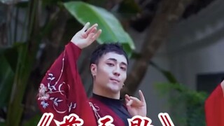 【Bai Xiaobai】The handsome young man in red "Swallows Without Rest" Chinese style jazz choreography i
