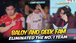 WTF?! 🤯 BALOYSKIE and GEEKS ELIMINATES BTR and MAKING MIRKO CRY!  . . .